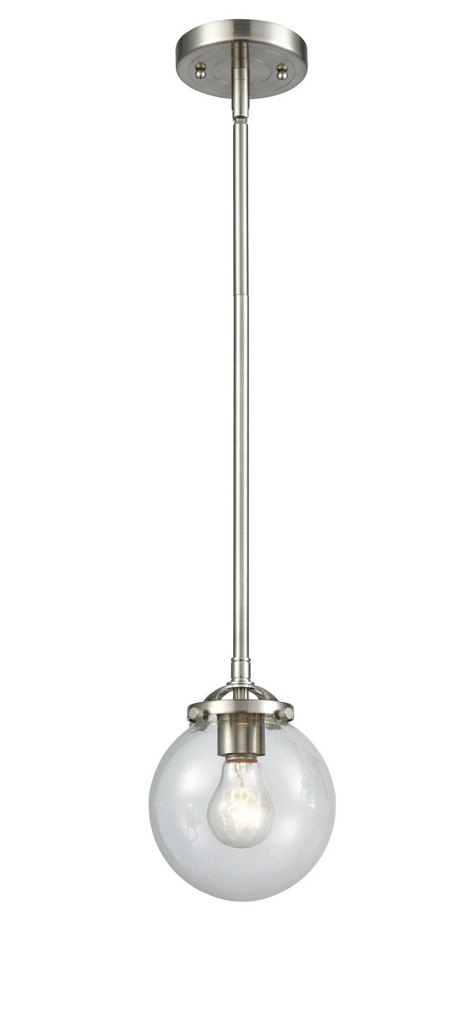 Innovations 284-1S-SN-G202-6-LED LED Mini Pendant, Brushed Satin Nickel