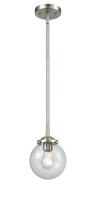 Innovations 284-1S-SN-G202-6-LED LED Mini Pendant, Brushed Satin Nickel