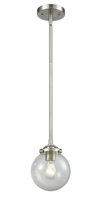 Innovations 284-1S-SN-G204-6-LED LED Mini Pendant, Brushed Satin Nickel