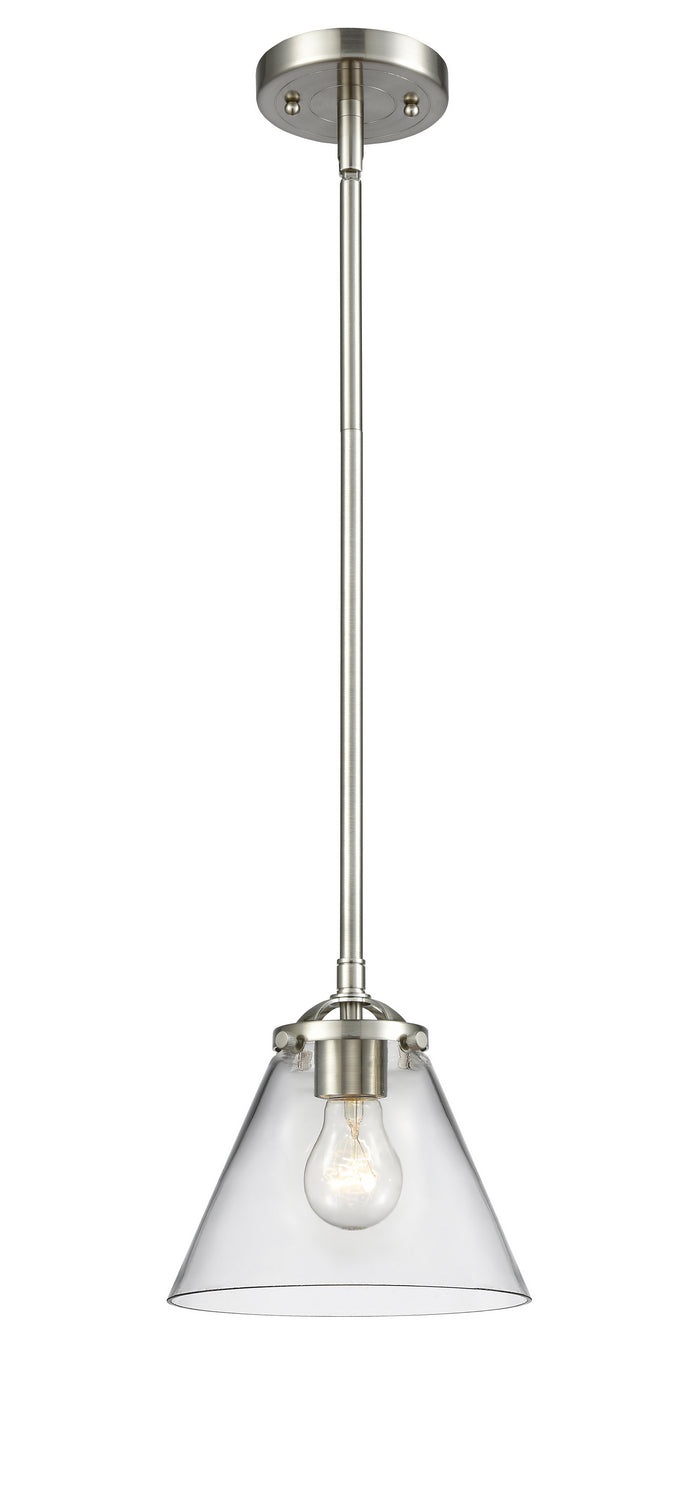 Innovations 284-1S-SN-G42 One Light Mini Pendant, Brushed Satin Nickel