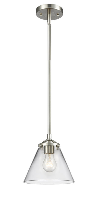 Innovations 284-1S-SN-G42 One Light Mini Pendant, Brushed Satin Nickel