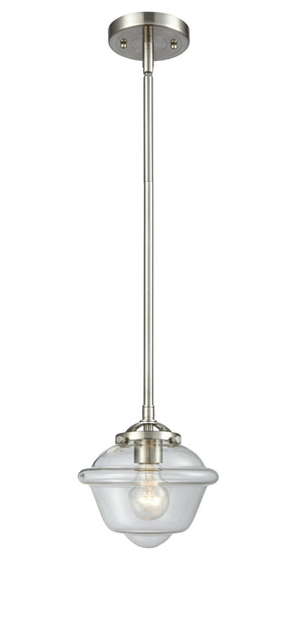 Innovations 284-1S-SN-G532 One Light Mini Pendant, Brushed Satin Nickel