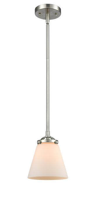 Innovations 284-1S-SN-G61 One Light Mini Pendant, Brushed Satin Nickel
