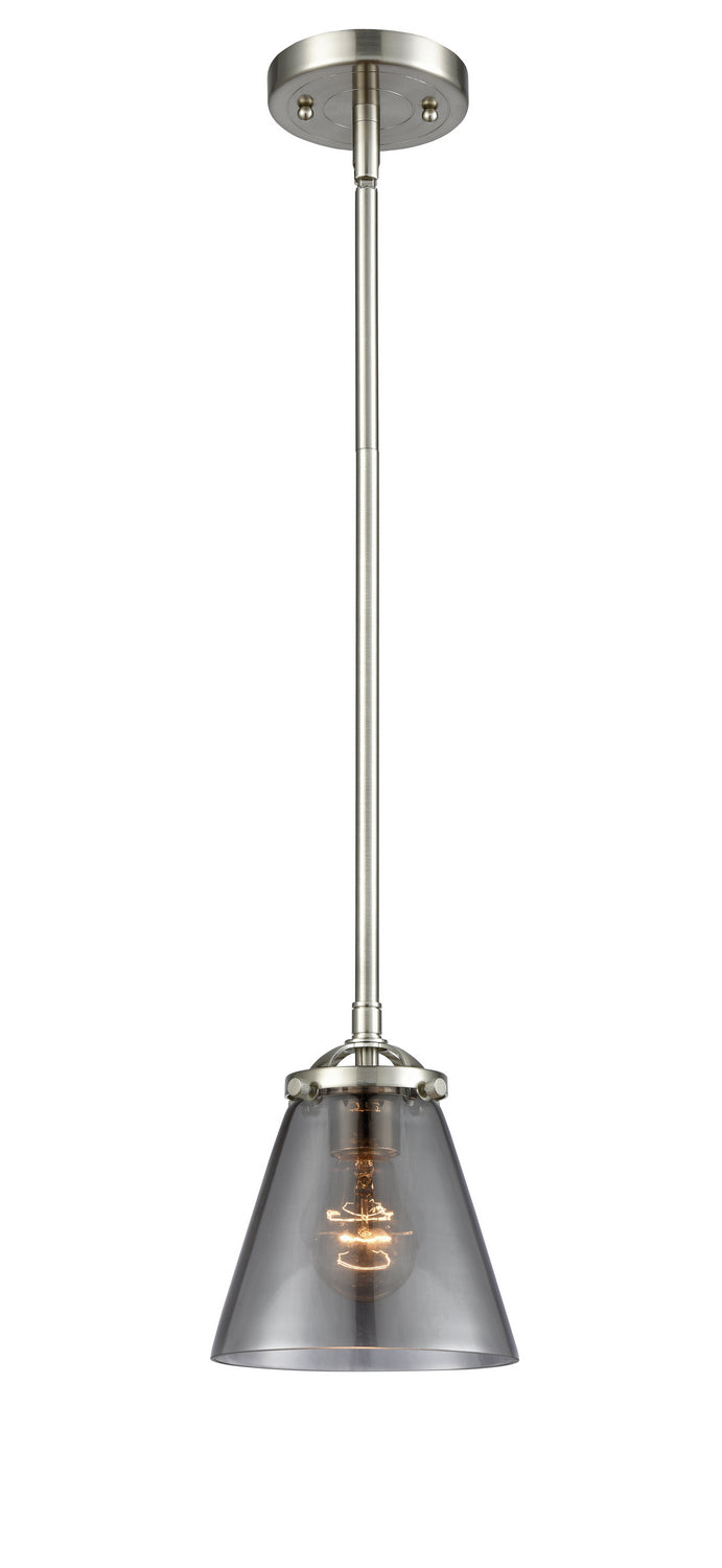 Innovations 284-1S-SN-G63 One Light Mini Pendant, Brushed Satin Nickel