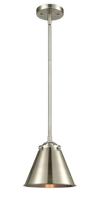 Innovations 284-1S-SN-M13-SN One Light Mini Pendant, Brushed Satin Nickel