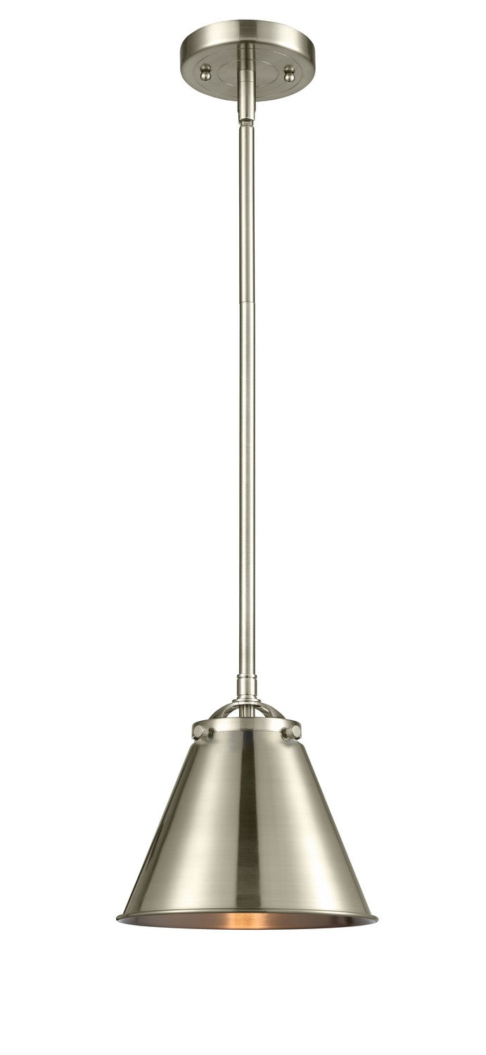 Innovations 284-1S-SN-M13-SN-LED LED Mini Pendant, Brushed Satin Nickel