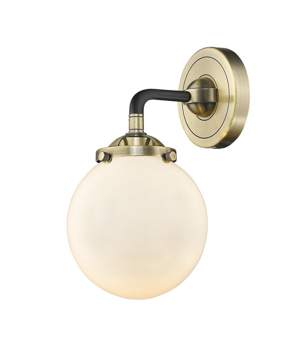 Innovations 284-1W-BAB-G201-6-LED LED Wall Sconce, Black Antique Brass