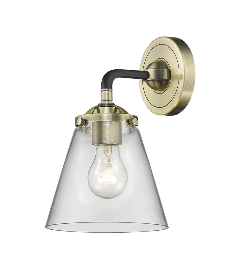 Innovations 284-1W-BAB-G62 One Light Wall Sconce, Black Antique Brass