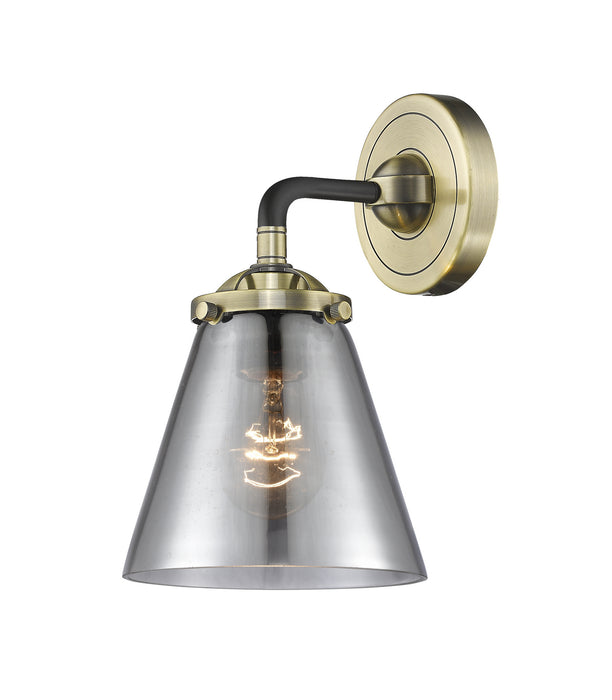 Innovations 284-1W-BAB-G63 One Light Wall Sconce, Black Antique Brass