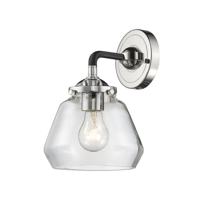 Innovations 284-1W-BPN-G172 One Light Wall Sconce, Black Polished Nickel