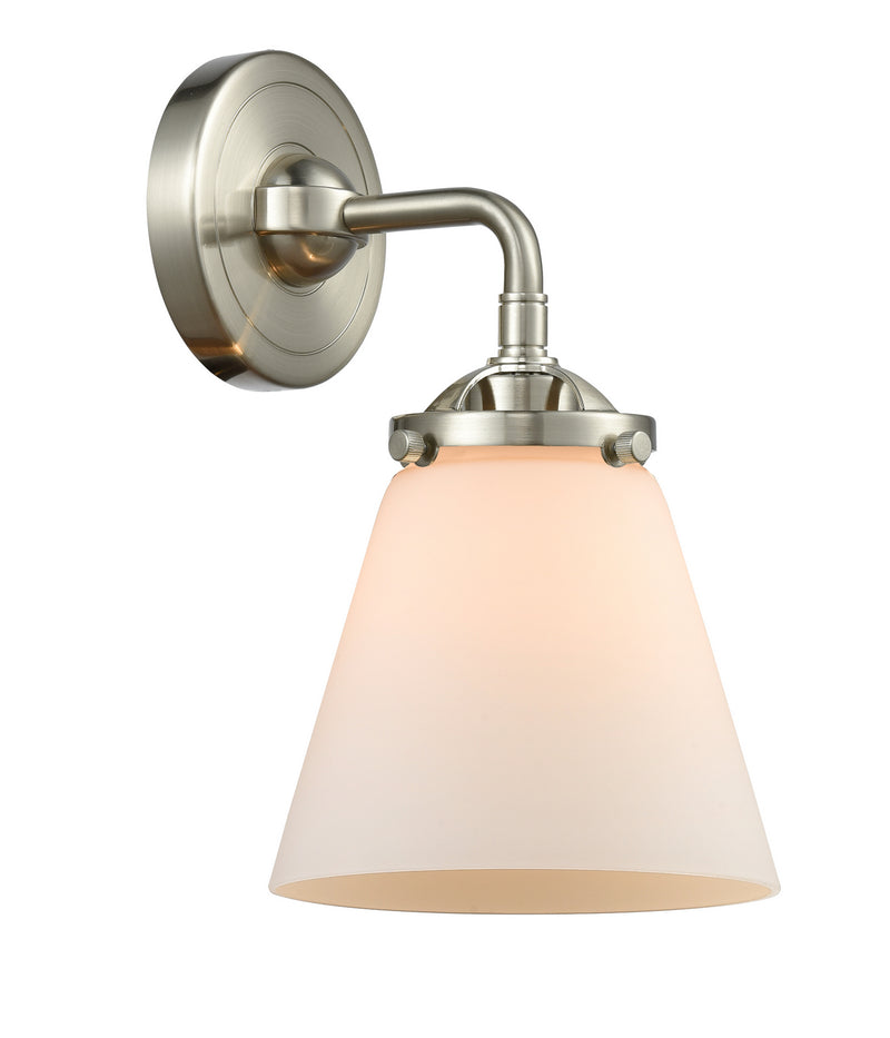 Innovations 284-1W-SN-G61 One Light Wall Sconce, Brushed Satin Nickel