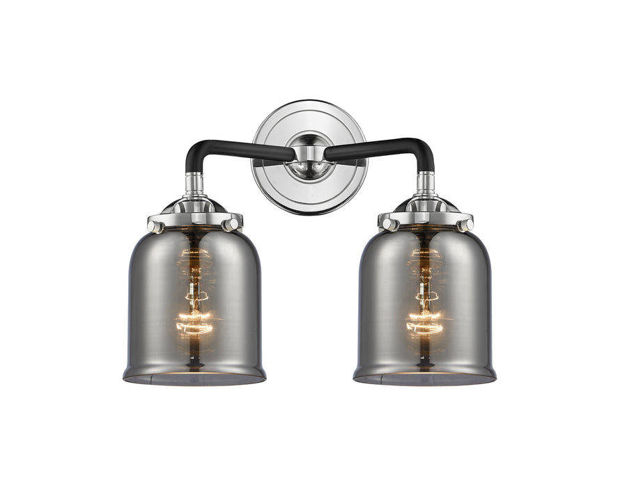 Innovations 284-2W-BPN-G53 Two Light Bath Vanity, Black Polished Nickel