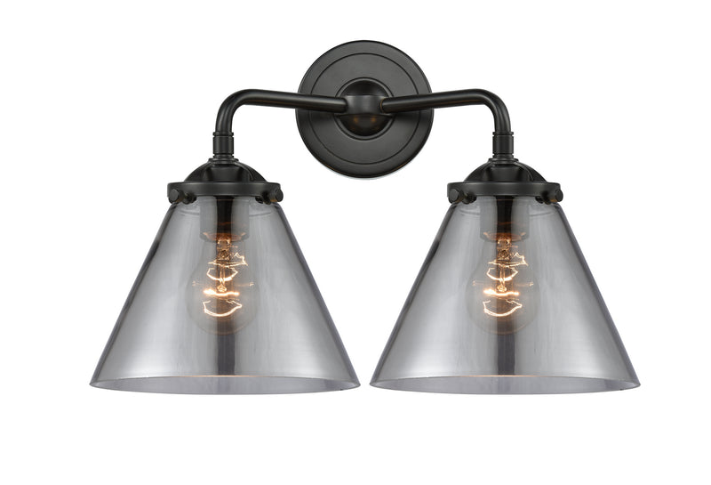 Innovations 284-2W-OB-G43 Two Light Bath Vanity, Oil Rubbed Bronze