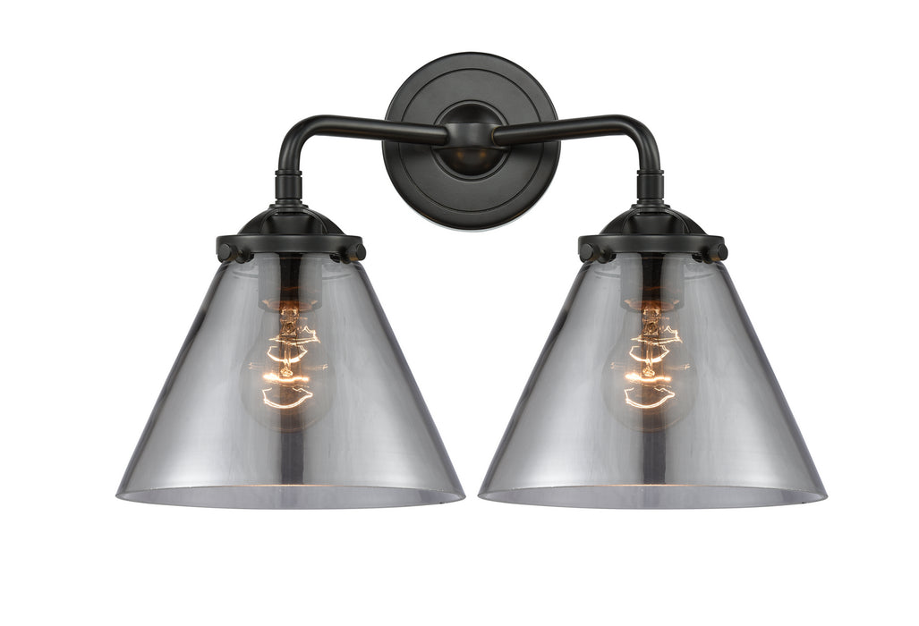 Innovations 284-2W-OB-G43 Two Light Bath Vanity, Oil Rubbed Bronze