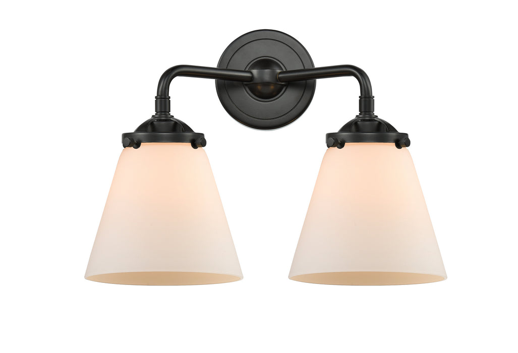Innovations 284-2W-OB-G61 Two Light Bath Vanity, Oil Rubbed Bronze