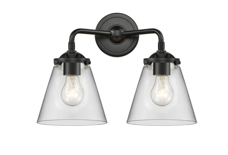 Innovations 284-2W-OB-G62 Two Light Bath Vanity, Oil Rubbed Bronze