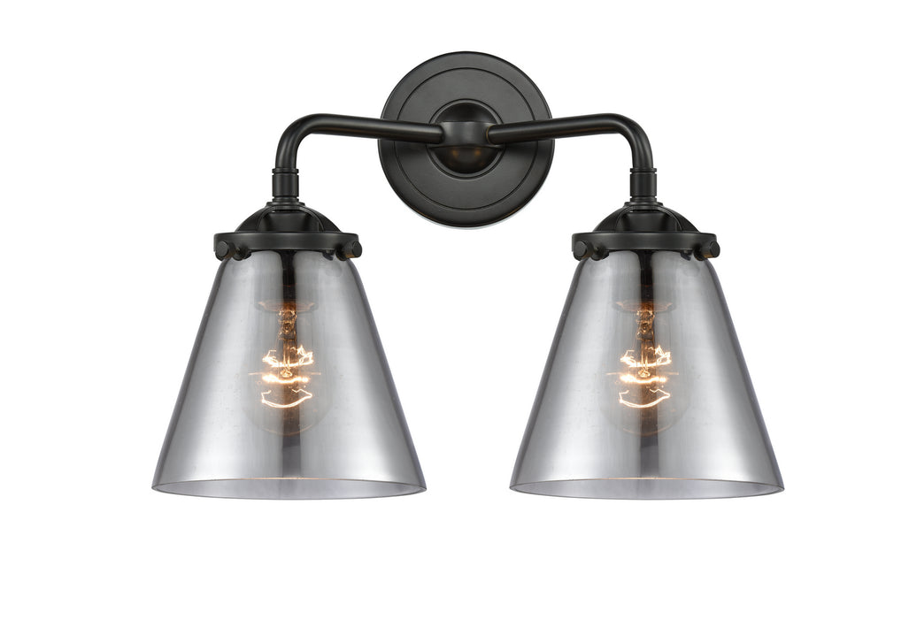 Innovations 284-2W-OB-G63 Two Light Bath Vanity, Oil Rubbed Bronze