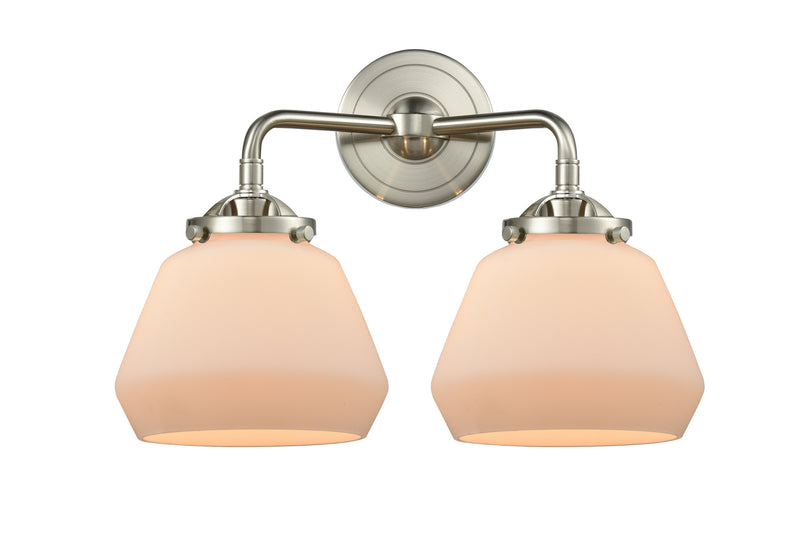 Innovations 284-2W-SN-G171 Two Light Bath Vanity, Brushed Satin Nickel