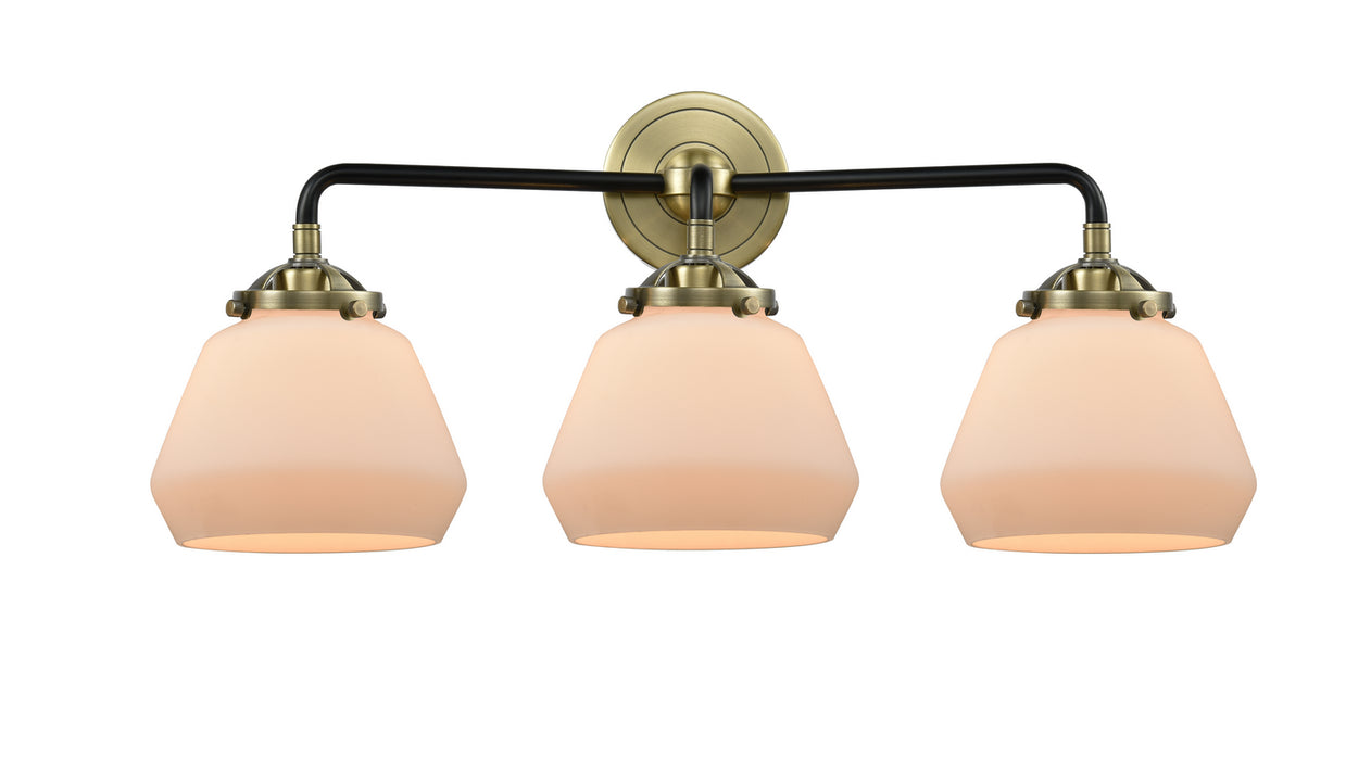 Innovations 284-3W-BAB-G171 Three Light Bath Vanity, Black Antique Brass