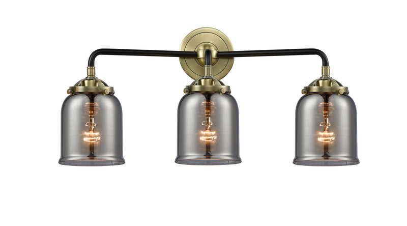 Innovations 284-3W-BAB-G53 Three Light Bath Vanity, Black Antique Brass