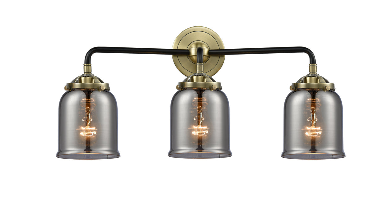 Innovations 284-3W-BAB-G53 Three Light Bath Vanity, Black Antique Brass
