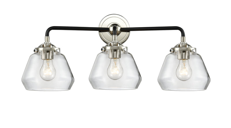 Innovations 284-3W-BPN-G172 Three Light Bath Vanity, Black Polished Nickel