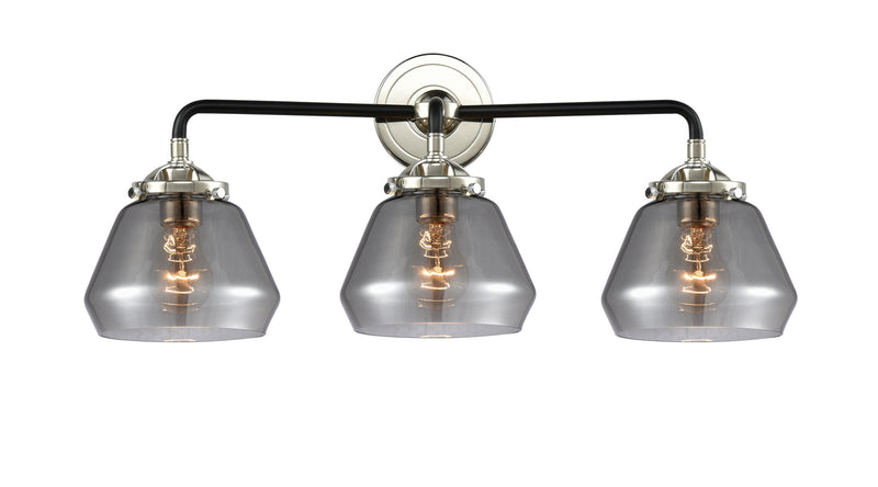Innovations 284-3W-BPN-G173 Three Light Bath Vanity, Black Polished Nickel