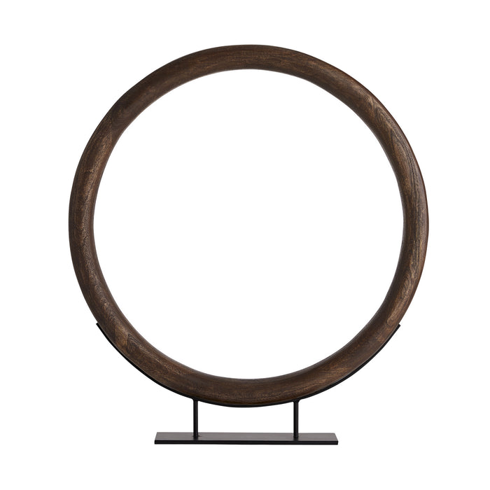 Arteriors 4785 Sculpture, Light Walnut