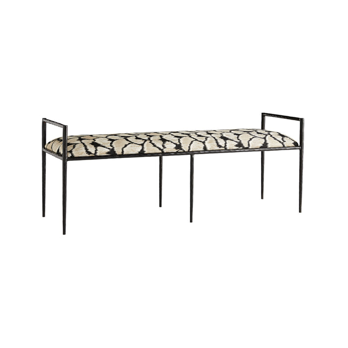Arteriors 4810 Bench, Natural Iron