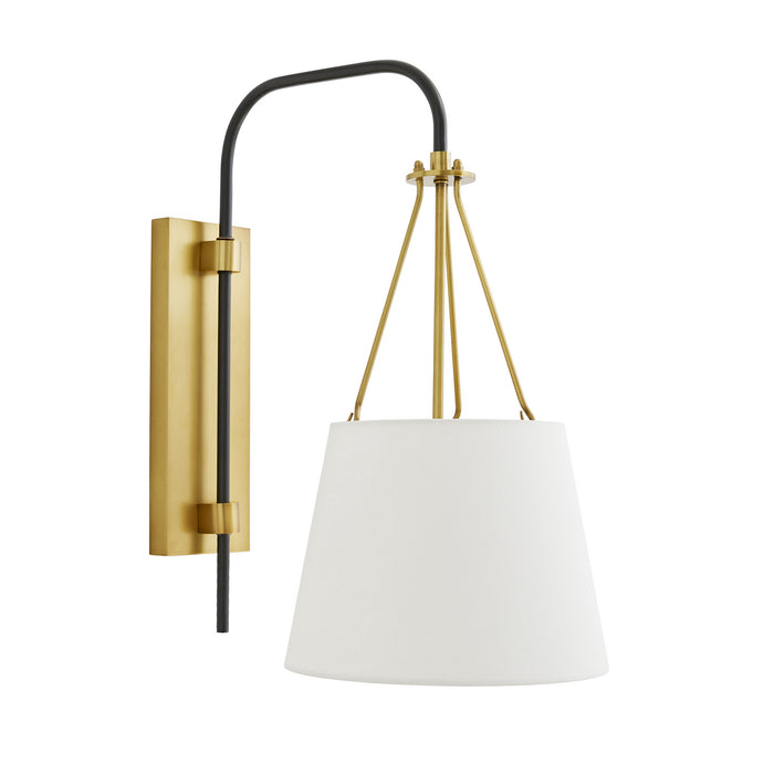 Arteriors 49392 One Light Wall Sconce, Antique Brass
