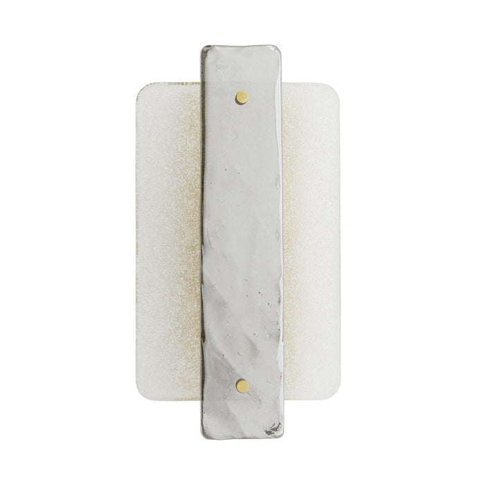 Arteriors 49668 Two Light Wall Sconce, Clear Seedy