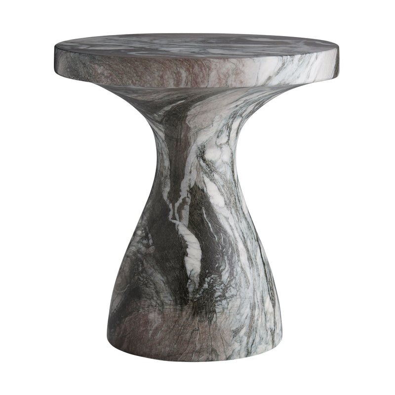 Arteriors 5583 Accent Table, Verde Faux Marble