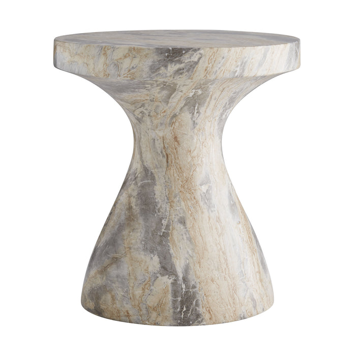 Arteriors 5585 Accent Table, Sahara Faux Marble