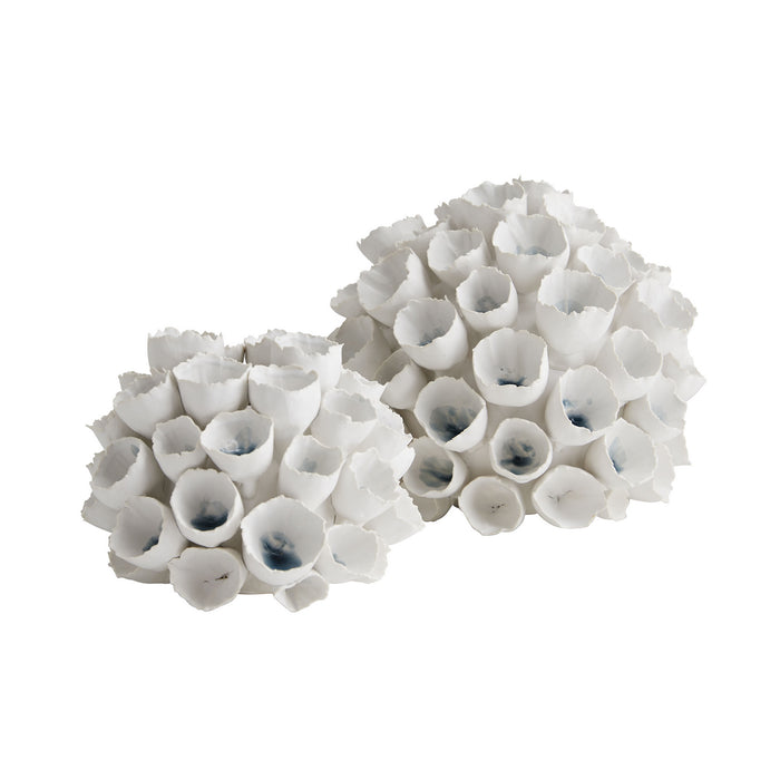 Arteriors 7825 Vase, set of 2, White