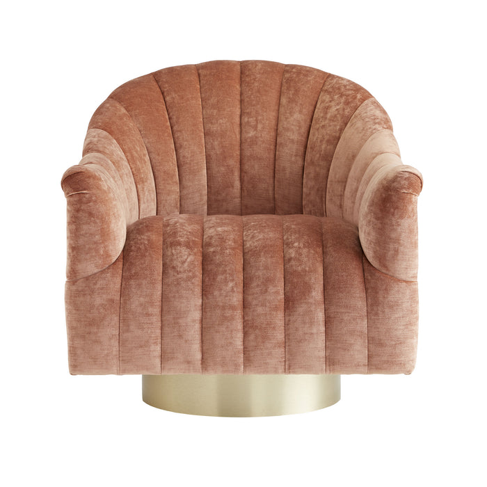 Arteriors 8138 Chair, Dusty Rose