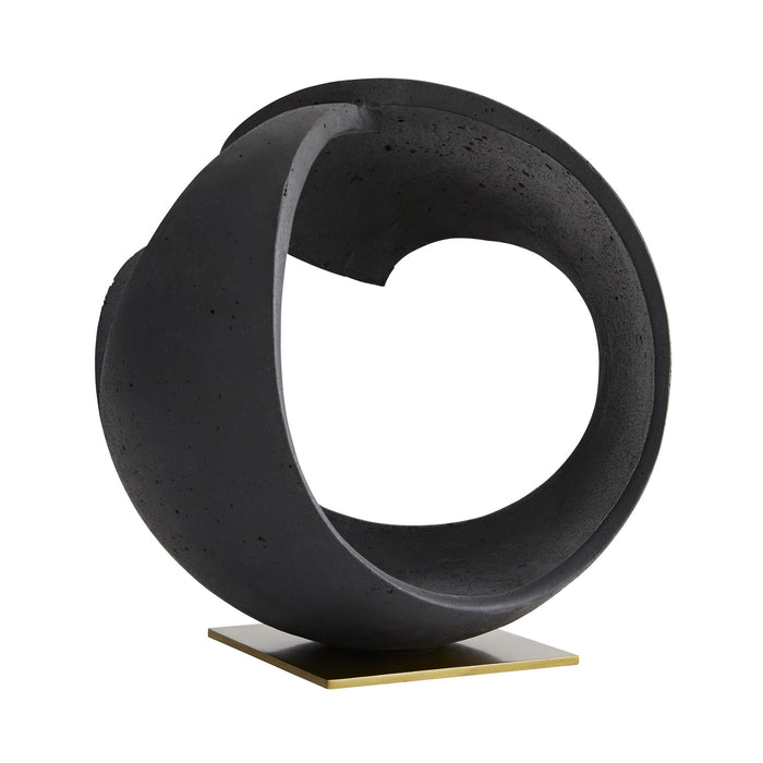 Arteriors 9237 Sculpture, Charcoal