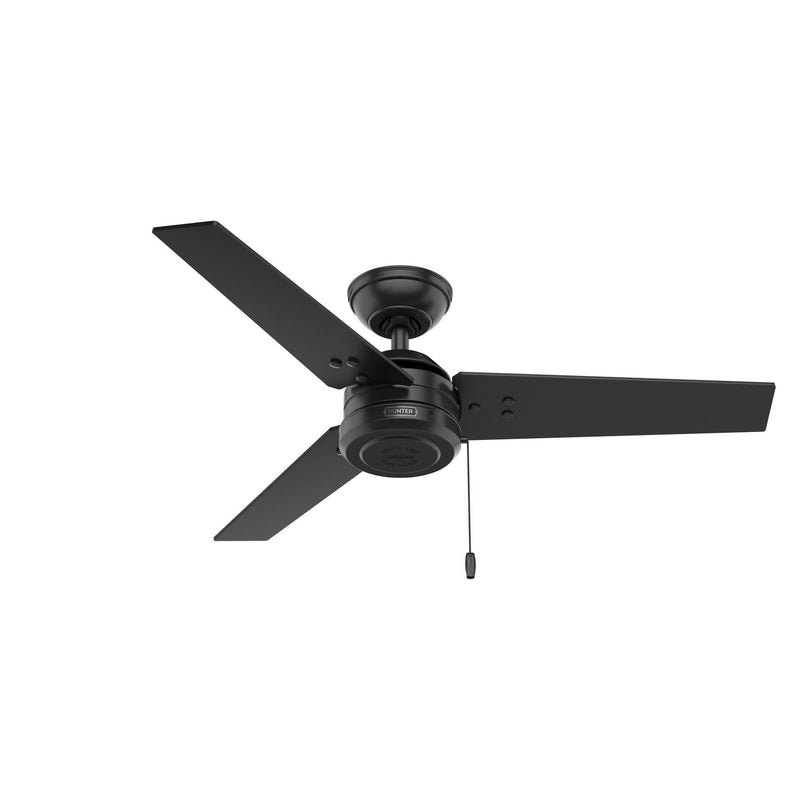 Hunter 50260 44" Ceiling Fan, Matte Black