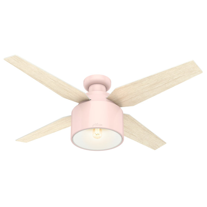 Hunter 50263 52" Ceiling Fan, Blush Pink