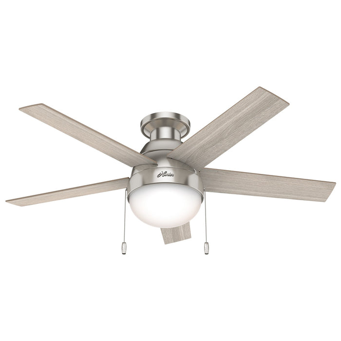Hunter 50278 46" Ceiling Fan, Brushed Nickel