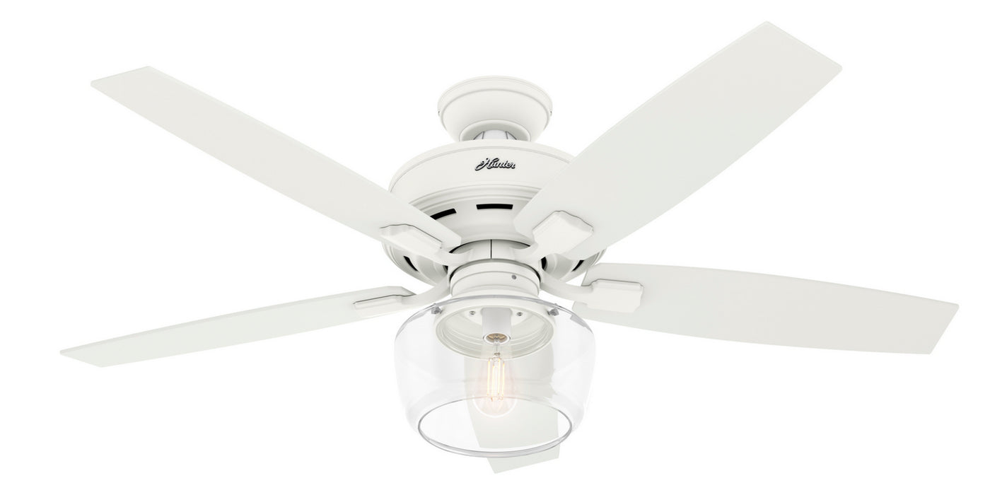 Hunter 50279 52" Ceiling Fan, Matte White