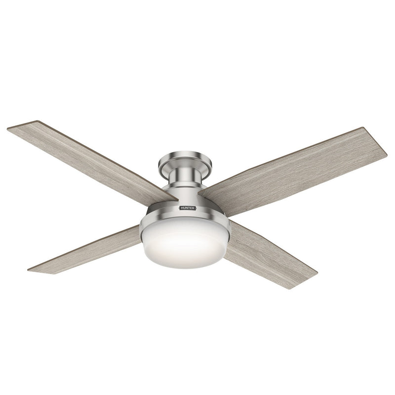 Hunter 50283 52" Ceiling Fan, Brushed Nickel