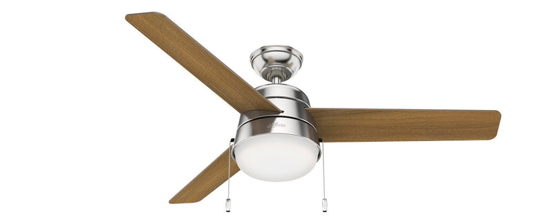 Hunter 50380 52" Ceiling Fan, Brushed Nickel