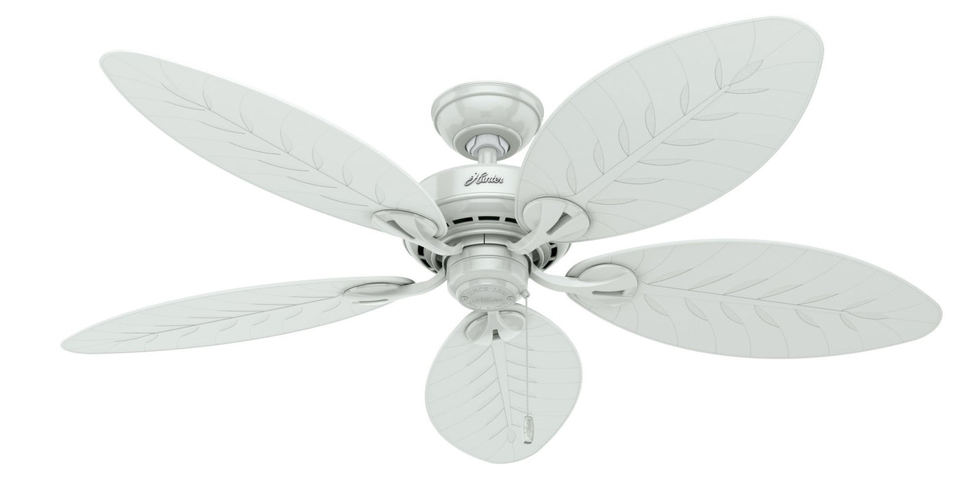 Hunter 50474 54" Ceiling Fan, White