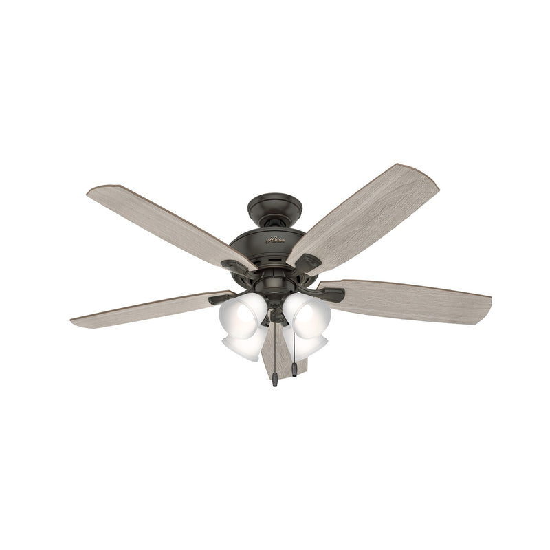 Hunter 53215 52" Ceiling Fan, Noble Bronze