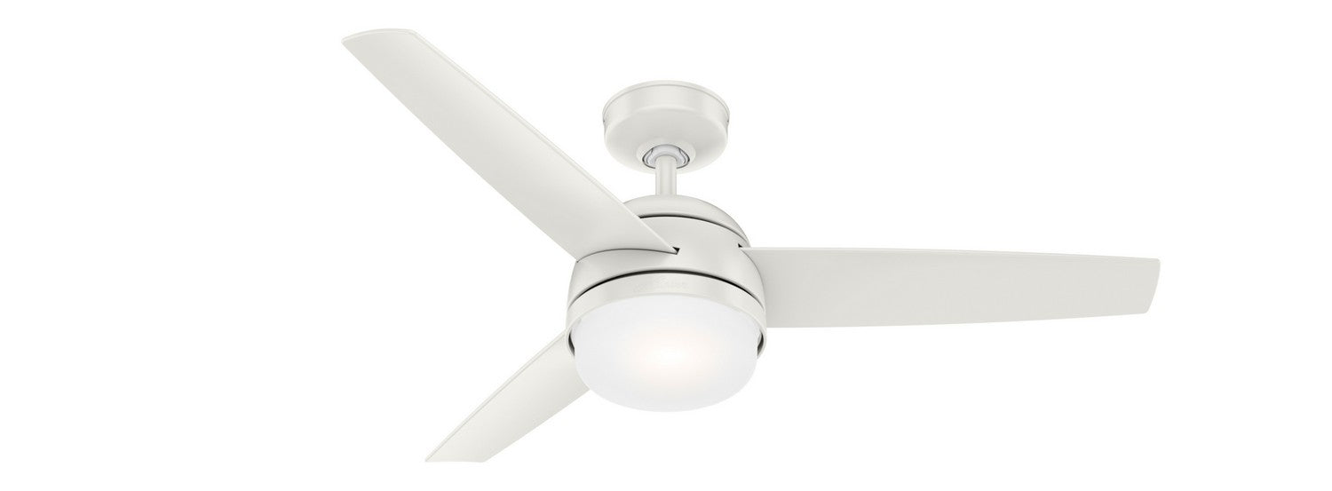 Hunter 54211 48" Ceiling Fan, Fresh White