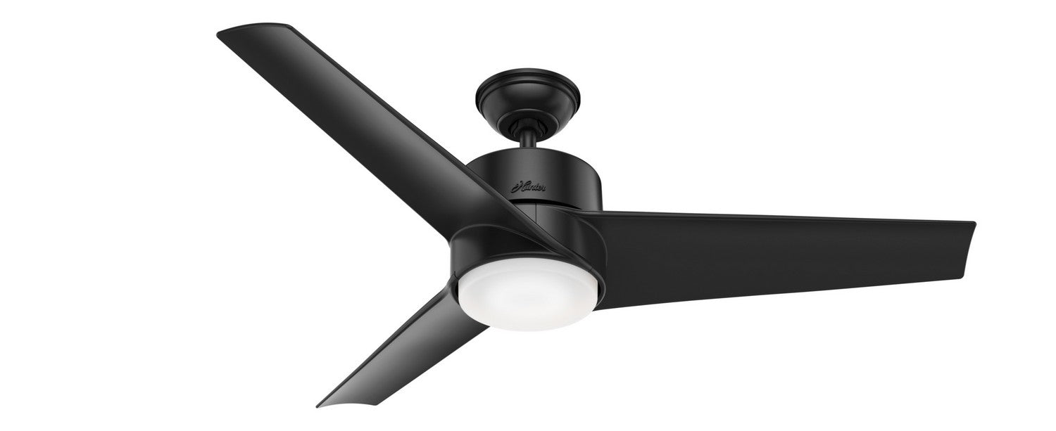 Hunter 59471 54" Ceiling Fan, Matte Black
