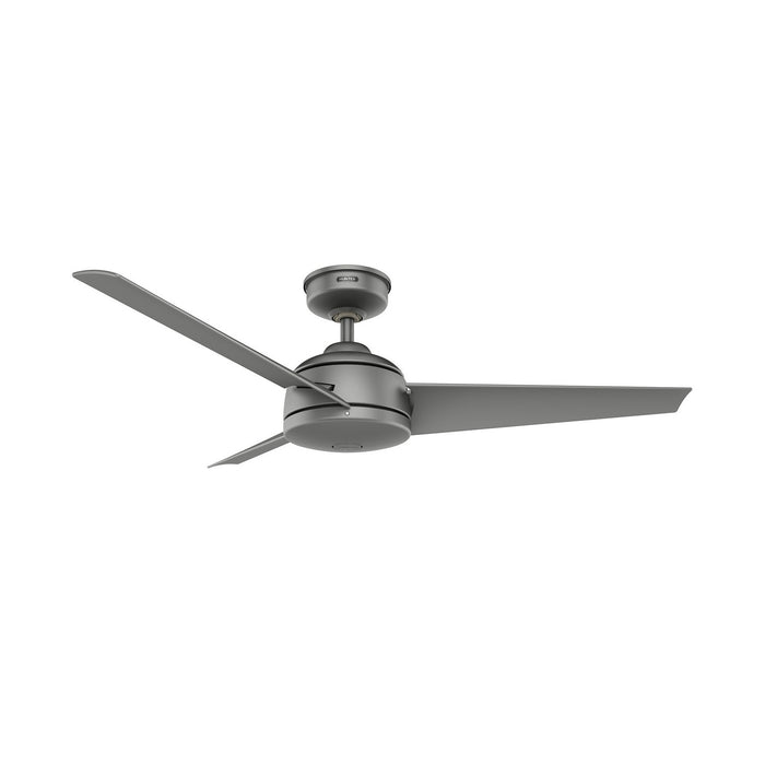 Hunter 59608 52" Ceiling Fan, Matte Silver