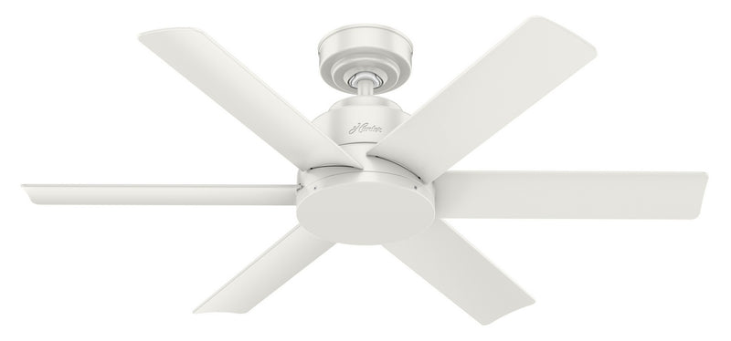 Hunter 59614 44" Ceiling Fan, Fresh White