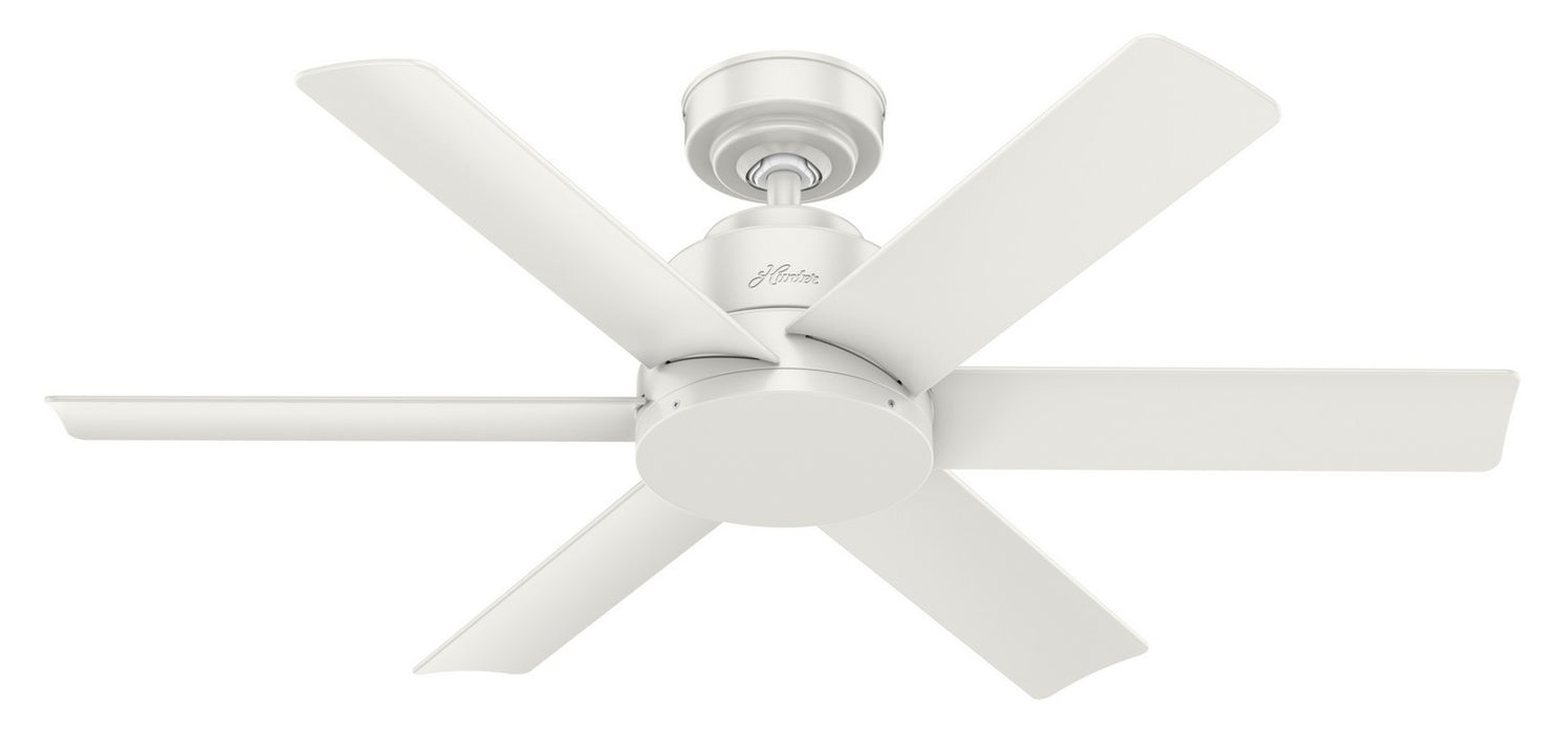 Hunter 59614 44" Ceiling Fan, Fresh White