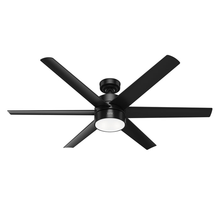 Hunter 59624 60" Ceiling Fan, Matte Black